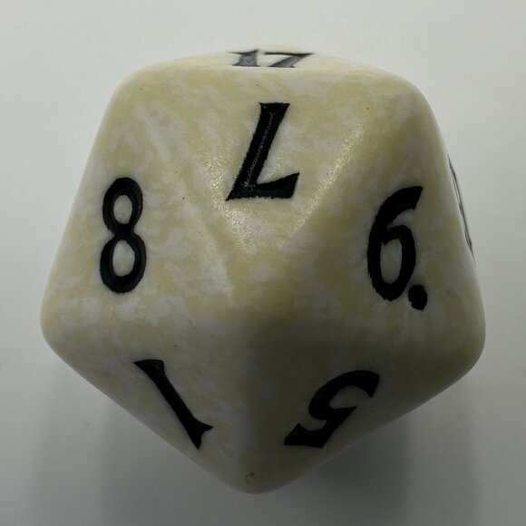 Magic The Gathering Future Sight White D20 Spindown Die - Picture 4 of 6